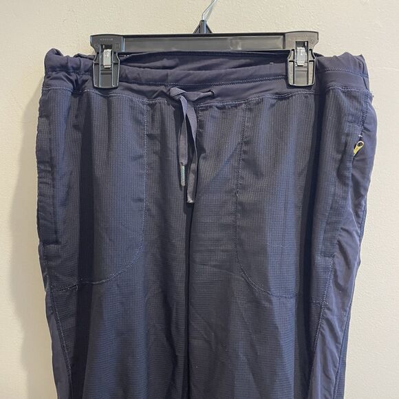 Lululemon Var-city Track Navy Blue Jogger Pants Lightweight Pockets Sz 6 Gym - Picture 13 of 16